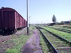 Станция Нижний Ломов. Вид в северном направлении. 2006 год