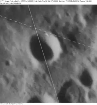 Снимок зонда Lunar Orbiter - IV.