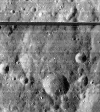 Снимок зонда Lunar Orbiter - IV.