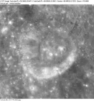 Снимок с борта Аполлон-17.