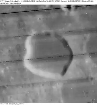 Снимок зонда Lunar Orbiter – IV.