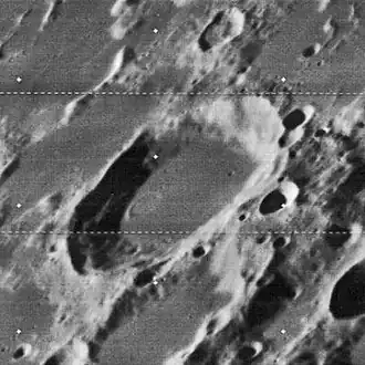 Снимок зонда Lunar Orbiter IV.