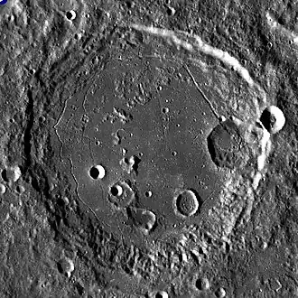 Снимок зонда Lunar Reconnaissance Orbiter.