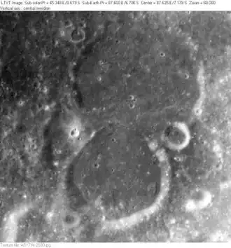 Снимок с борта Аполлона-17.