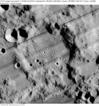 Снимок зонда Lunar Orbiter - IV.