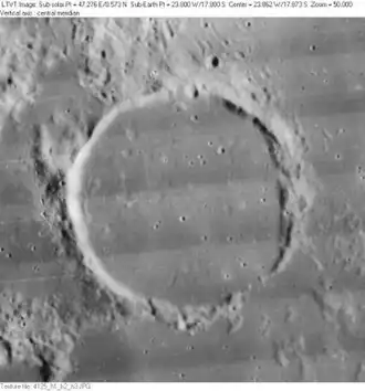 Снимок зонда Lunar Orbiter - IV.