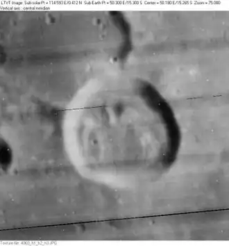 Снимок зонда Lunar Orbiter - IV.