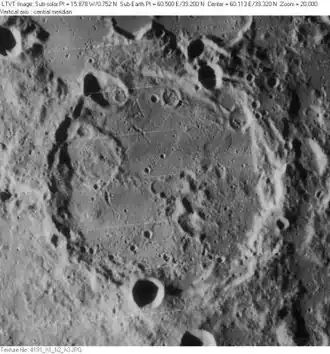 Снимок зонда Lunar Orbiter - IV.