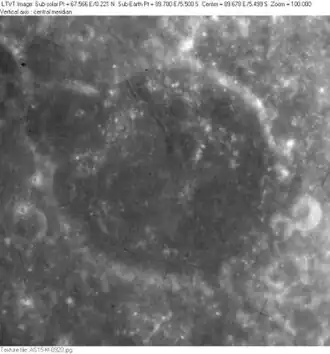 Снимок с борта Аполлона-15.