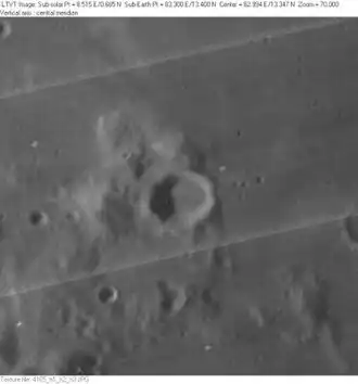 Снимок зонда Lunar Orbiter - IV.