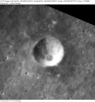 Снимок с борта Аполлона-17.