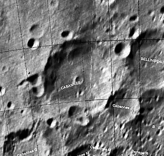 Комбинация фрагментов карт LAC-132 и LAC-133