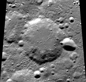 Снимок зонда Clementine