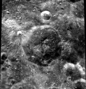 Снимок зонда Clementine.