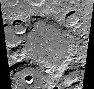 Снимок зонда Clementine.