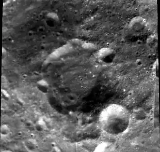 Снимок зонда Clementine.