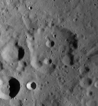 Снимок зонда Lunar Reconnaissance Orbiter.