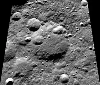 Снимок зонда Clementine.