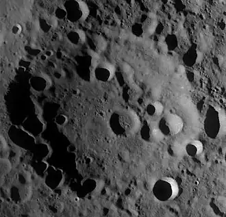 Снимок зонда Lunar Reconnaissance Orbiter.