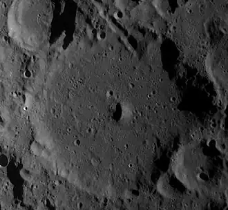 Снимок зонда Lunar Reconnaissance Orbiter.