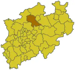 Косфельд на карте