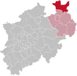 Минден-Люббекке на карте