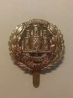 Кокарда Нортгемптонширского полка