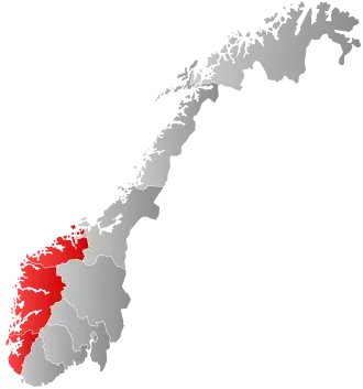 Вестланн на карте