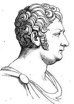 Луи Нурри, ок. 1812 Гравюра Ж. М. Н. Фреми́, выполненная по бюсту Ж.-Ж. Флате́ра и вошедшая в альбом Фреми «Эскизы портретов известных людей...»"