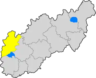 Новгородский уезд на карте