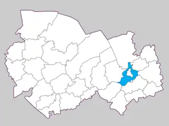 Новосибирский район на карте