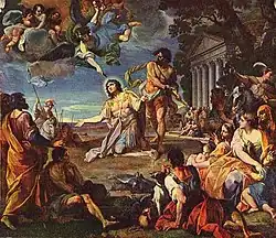 Мученичество Святого Торпе. Холст, масло. Пизанский собор