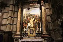 Святой Кресценций. 1867. Холст, масло. Собор, Сиена