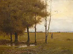 Landscape Path to the water