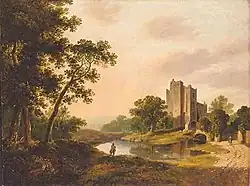Landscape with a view of Drimnagh Castle