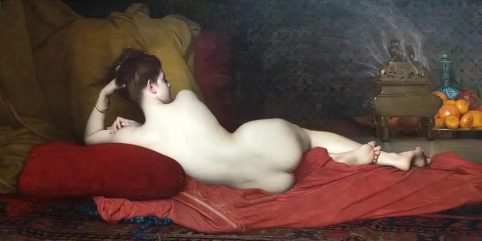 Жюль Лефевр — Одалиска (1874)