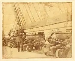 Николас Хеннеман. Офицер на борту HMS Superb[англ.], 1845