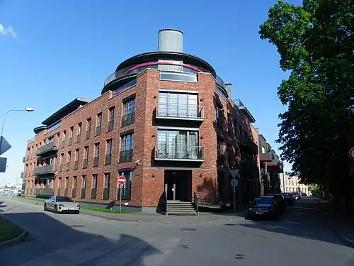 Вид от ул. Гипша