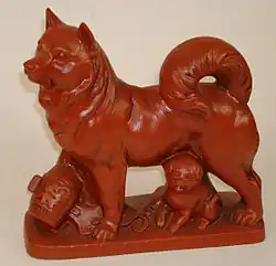 Собака со щенками