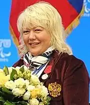 О.В. Слесаренко на церемонии вручения государственных наград, 17 марта 2014 года.