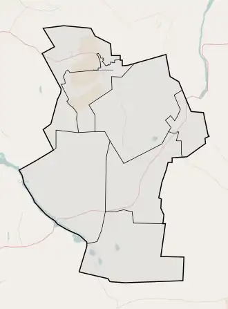 Октябрьский район на карте