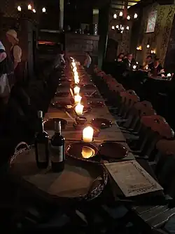 Трапеза в Olde Hansa