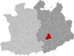 Расположение муниципалитета на карте провинции