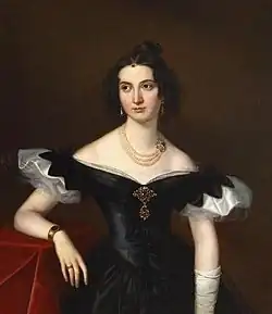 Портрет графини Ольги Потоцкой, в браке Нарышкиной. Алупкинский дворец