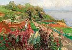 Цветы на побережье