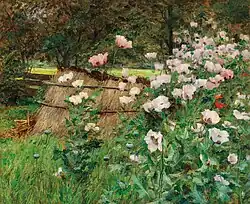 В крестьянском саду