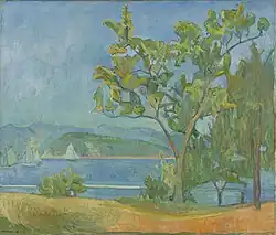 «Пейзаж из Холмсбю» (1911)