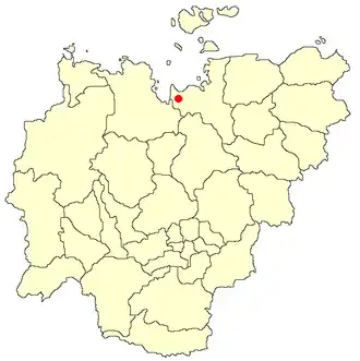 Омолойский национальный наслег на карте