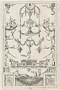Гротеск. По рисунку Жака Андруэ Дюсерсо. Ок. 1525. Офорт