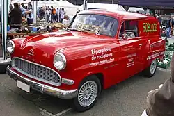 Opel Olympia Rekord, фургон, 1956 год выпуска